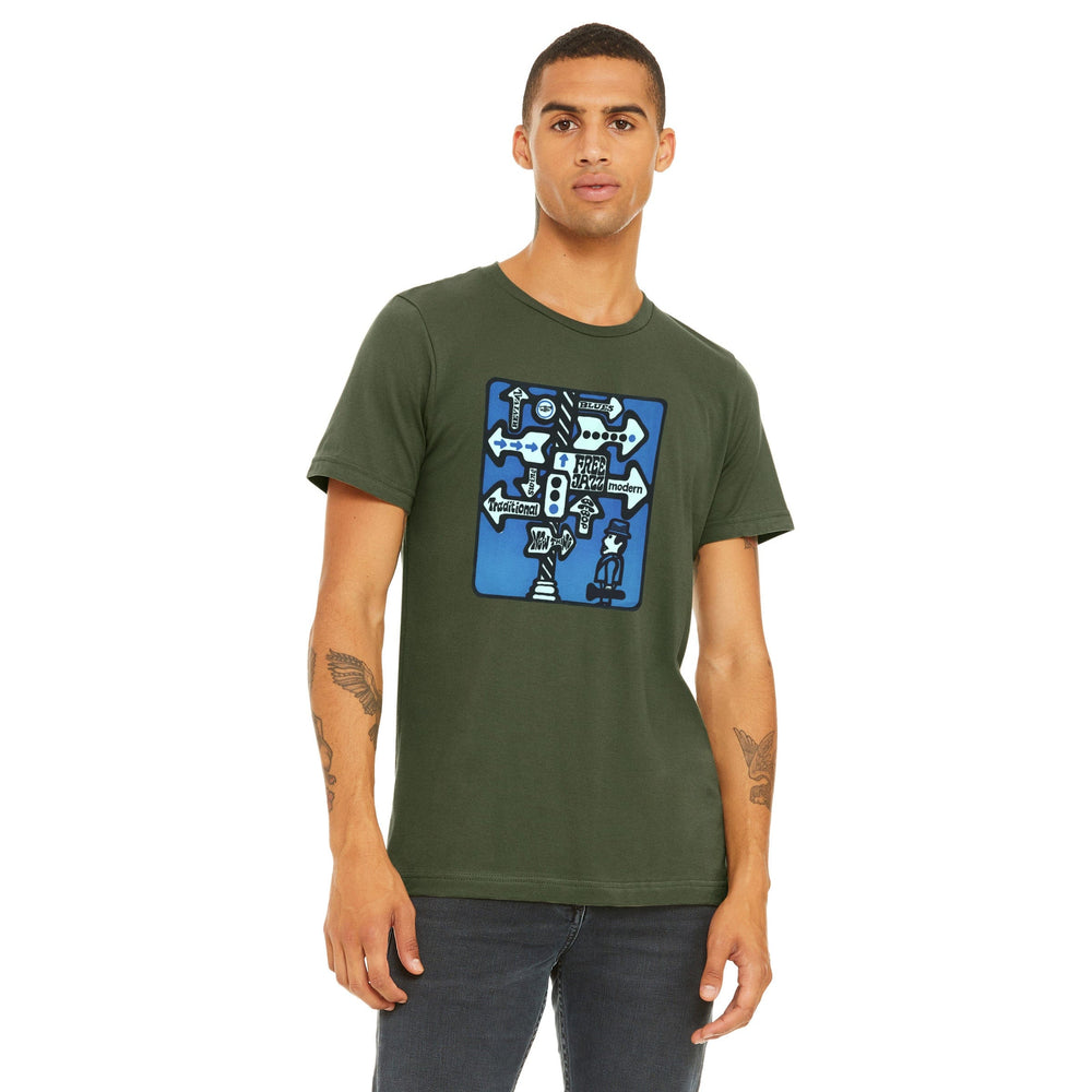 directions in jazz classic tee