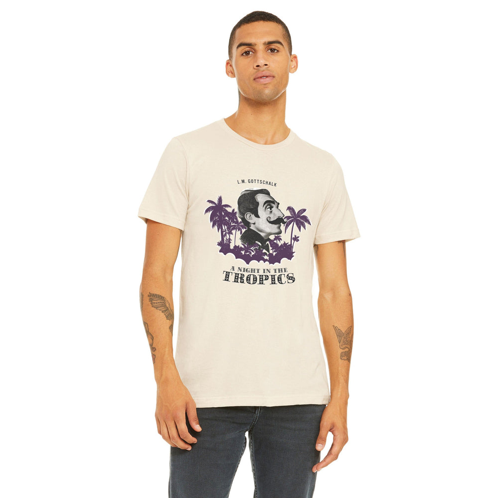 l.m. gottschalk: a night in the tropics classic tee