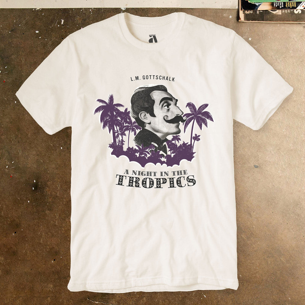 l.m. gottschalk: a night in the tropics classic tee