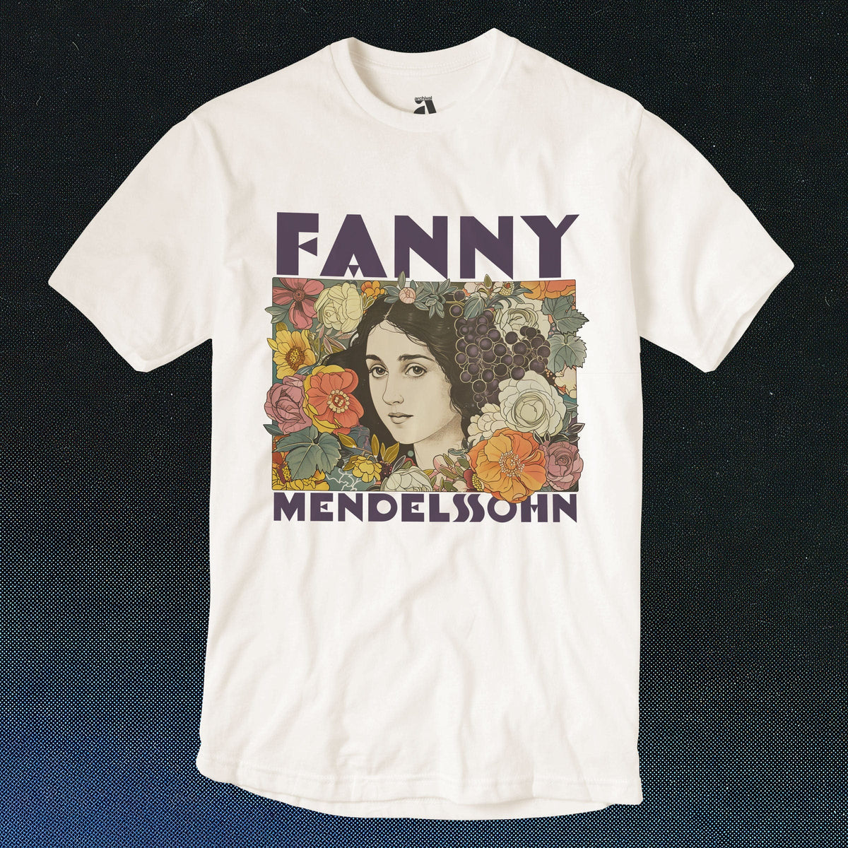 fanny mendelssohn: illustrated classic tee