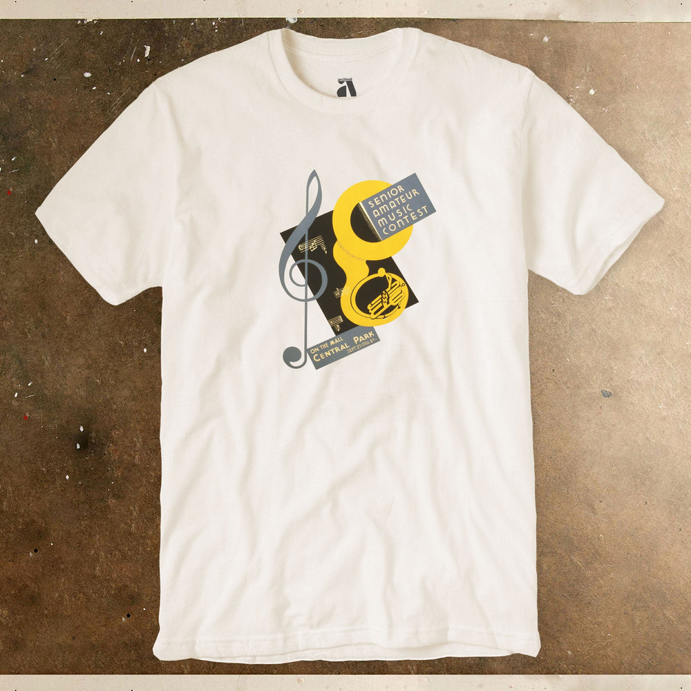 central park music contest classic tee