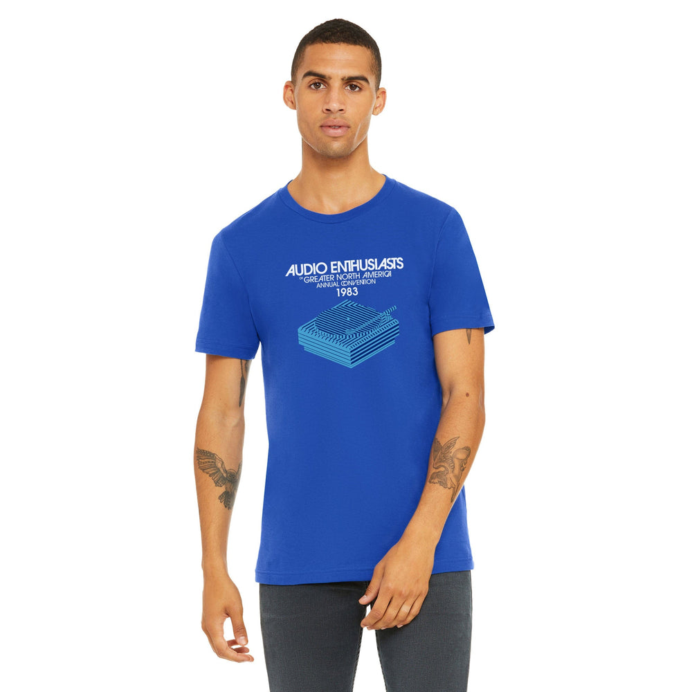 audio enthusiasts of greater north america: 1983 convention classic tee