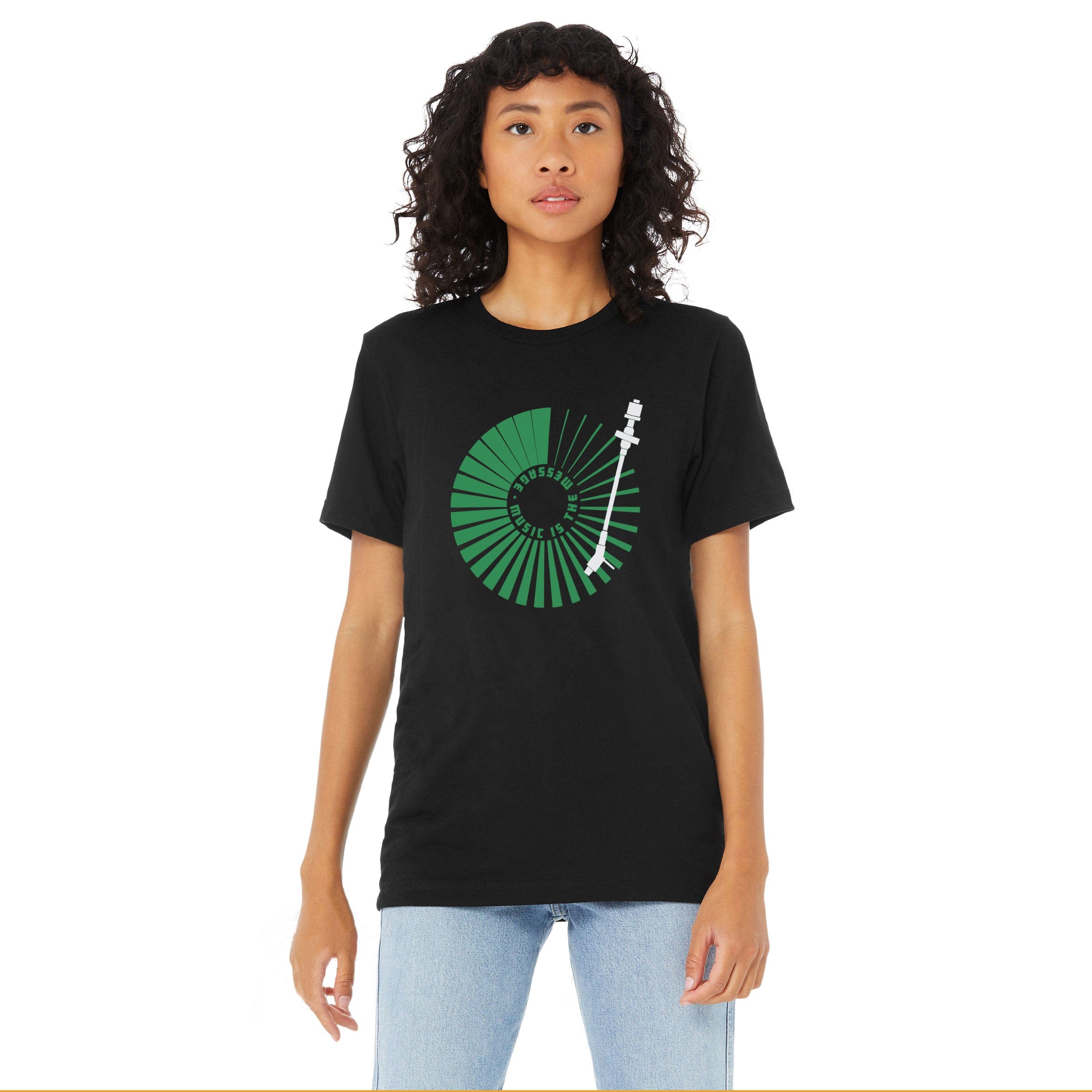 Vinyl LP: Music is the Message T-Shirt