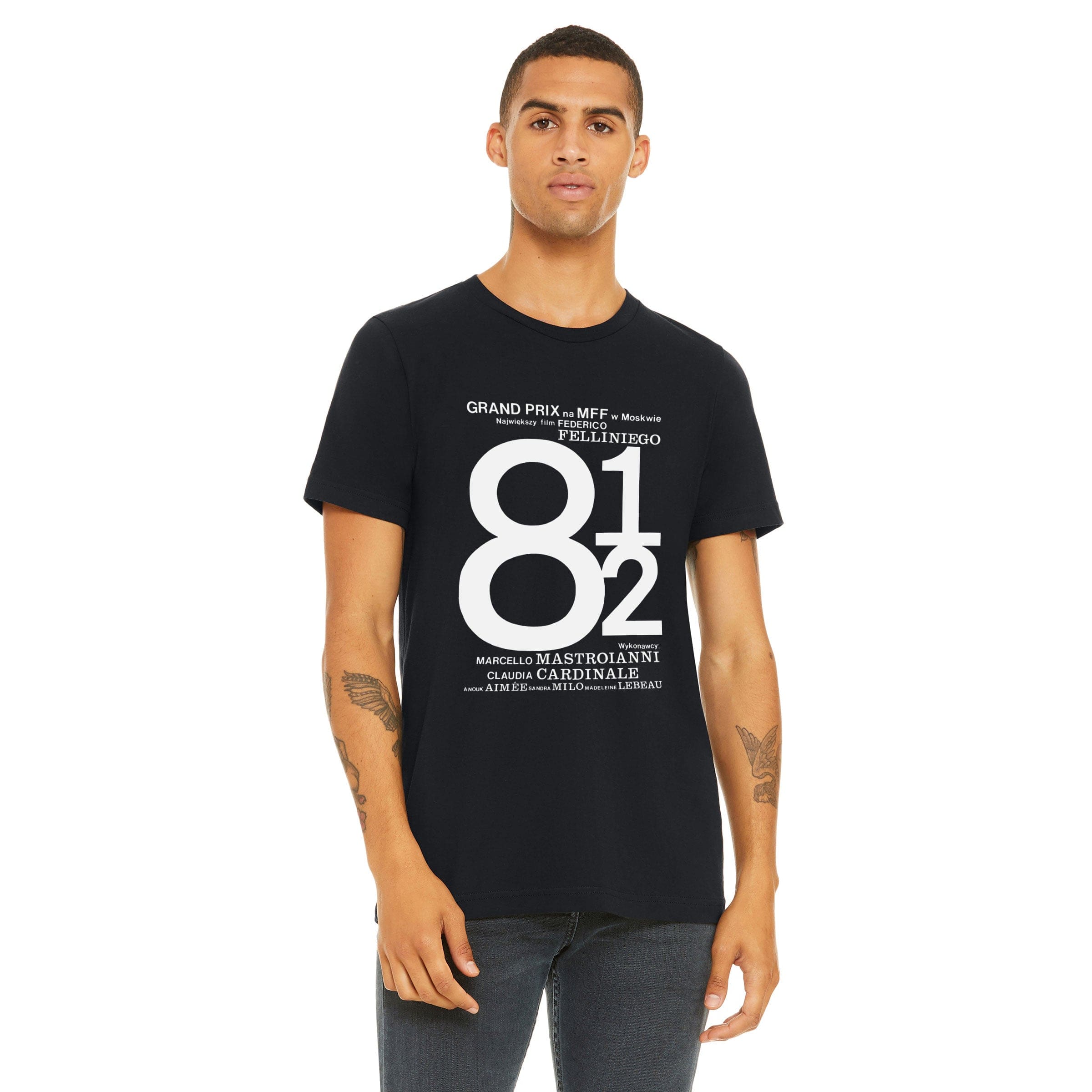 Fellini: "8 1/2" Moscow Film Fest T-Shirt