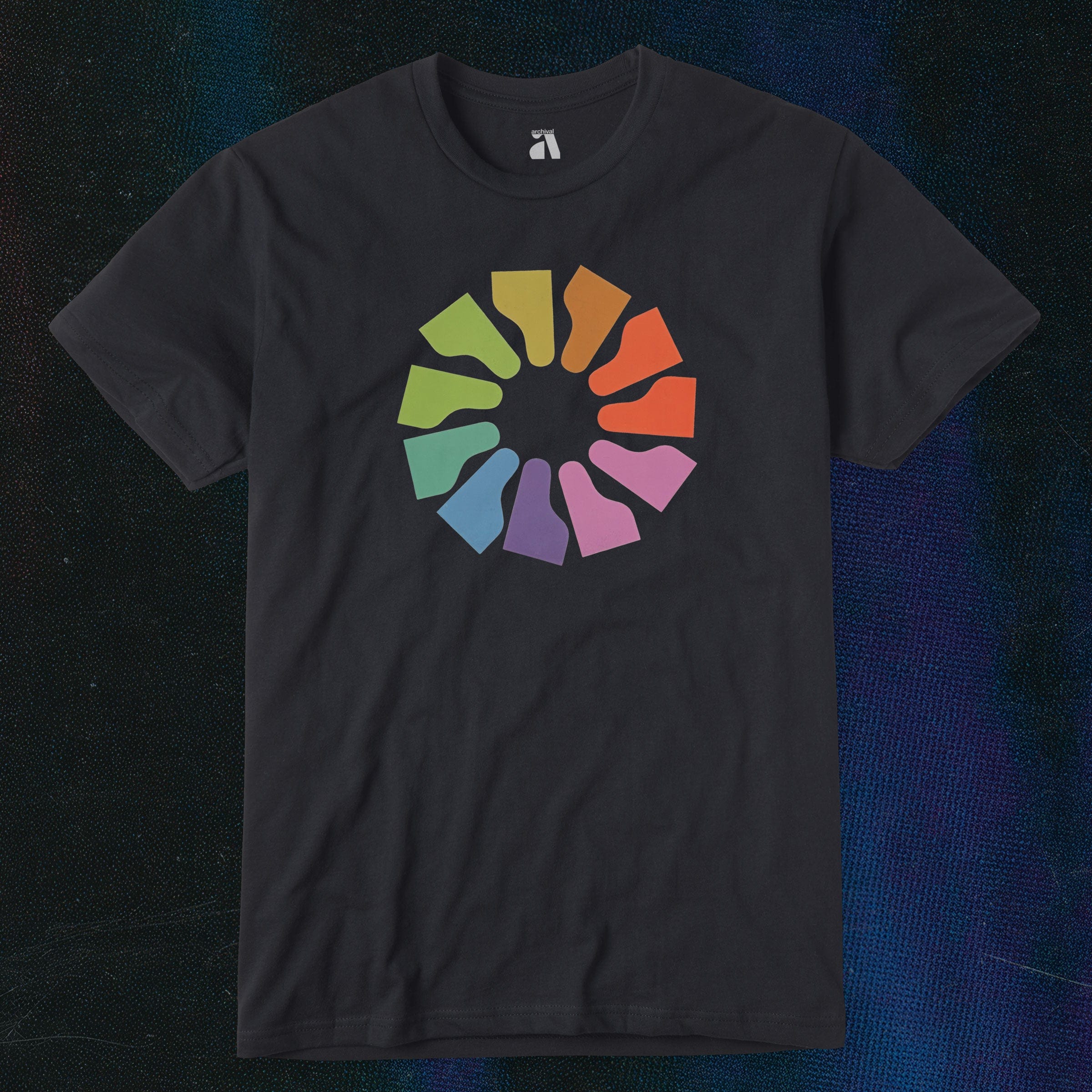 Grand Piano Technicolor T-Shirt