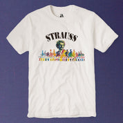 Johann Strauss: Illustrated T-Shirt
