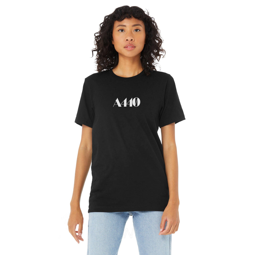 a440: indie film classic tee in vintageblack, worn