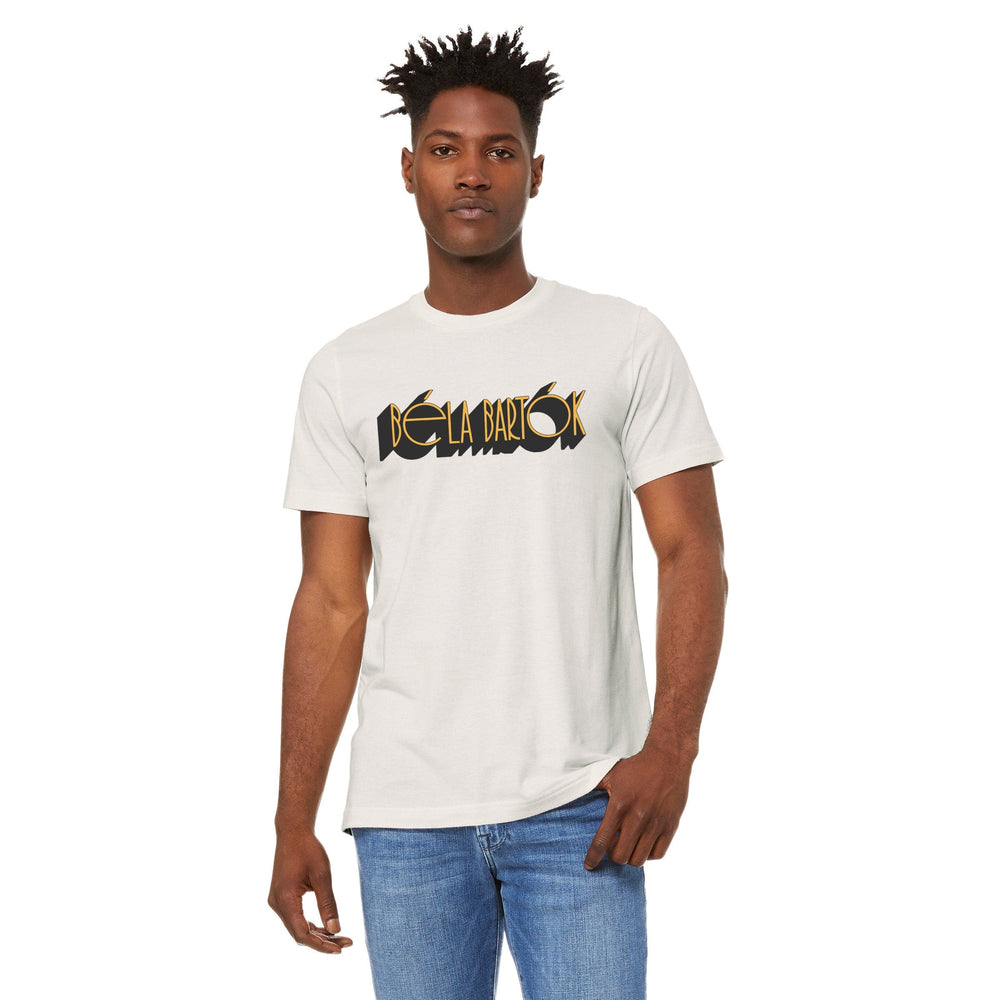 béla bartók: wordmark classic tee
