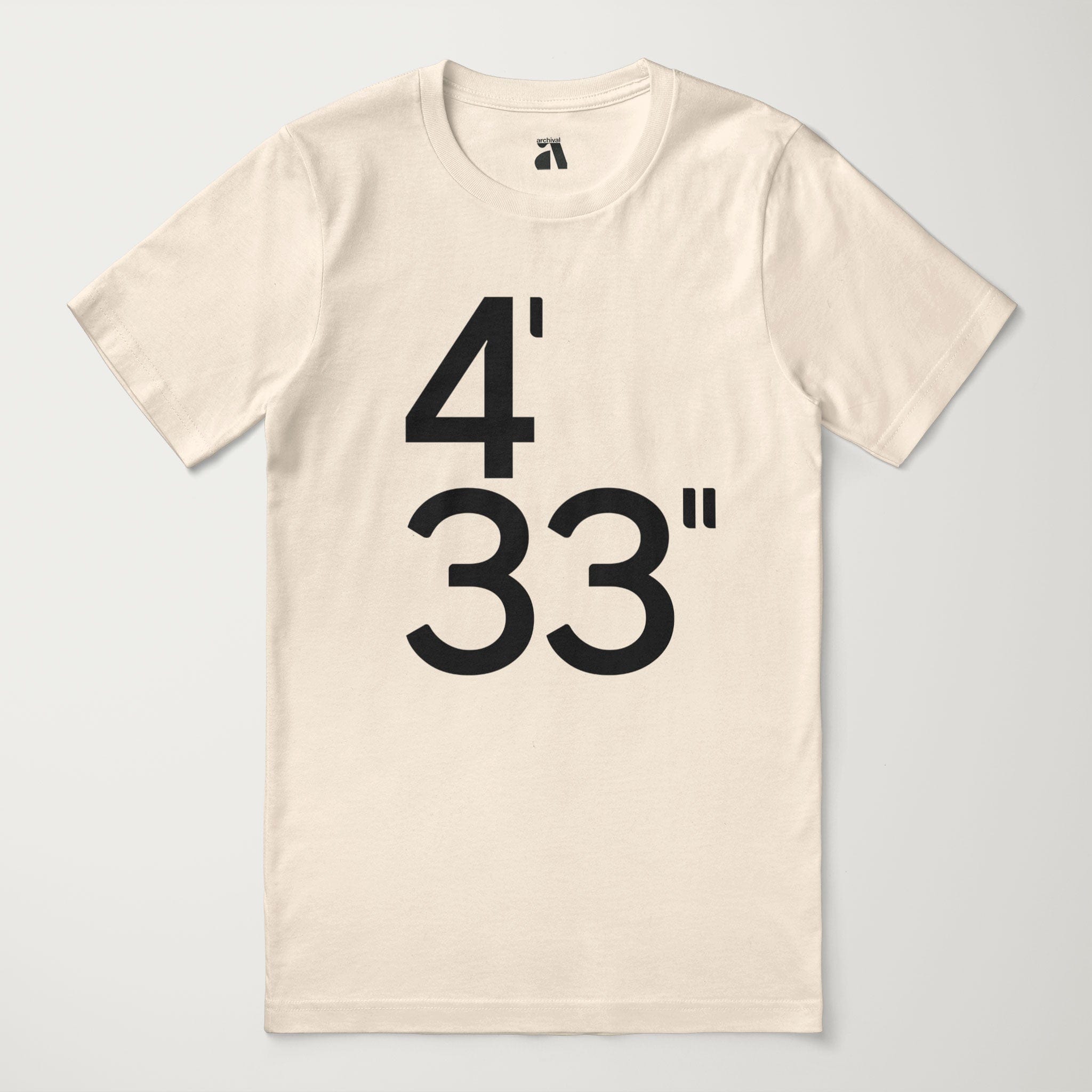 John Cage: 4'33" T-Shirt