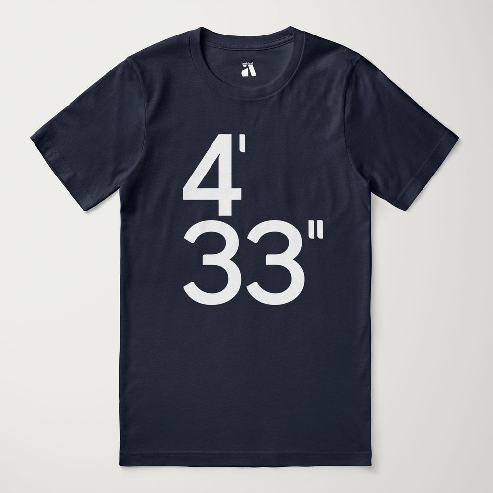 john cage: 4'33" classic tee