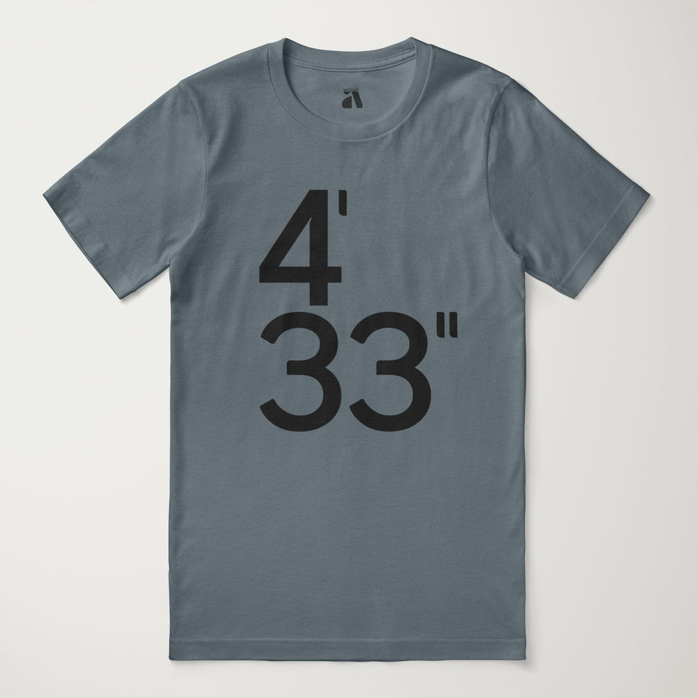 john cage: 4'33" classic tee