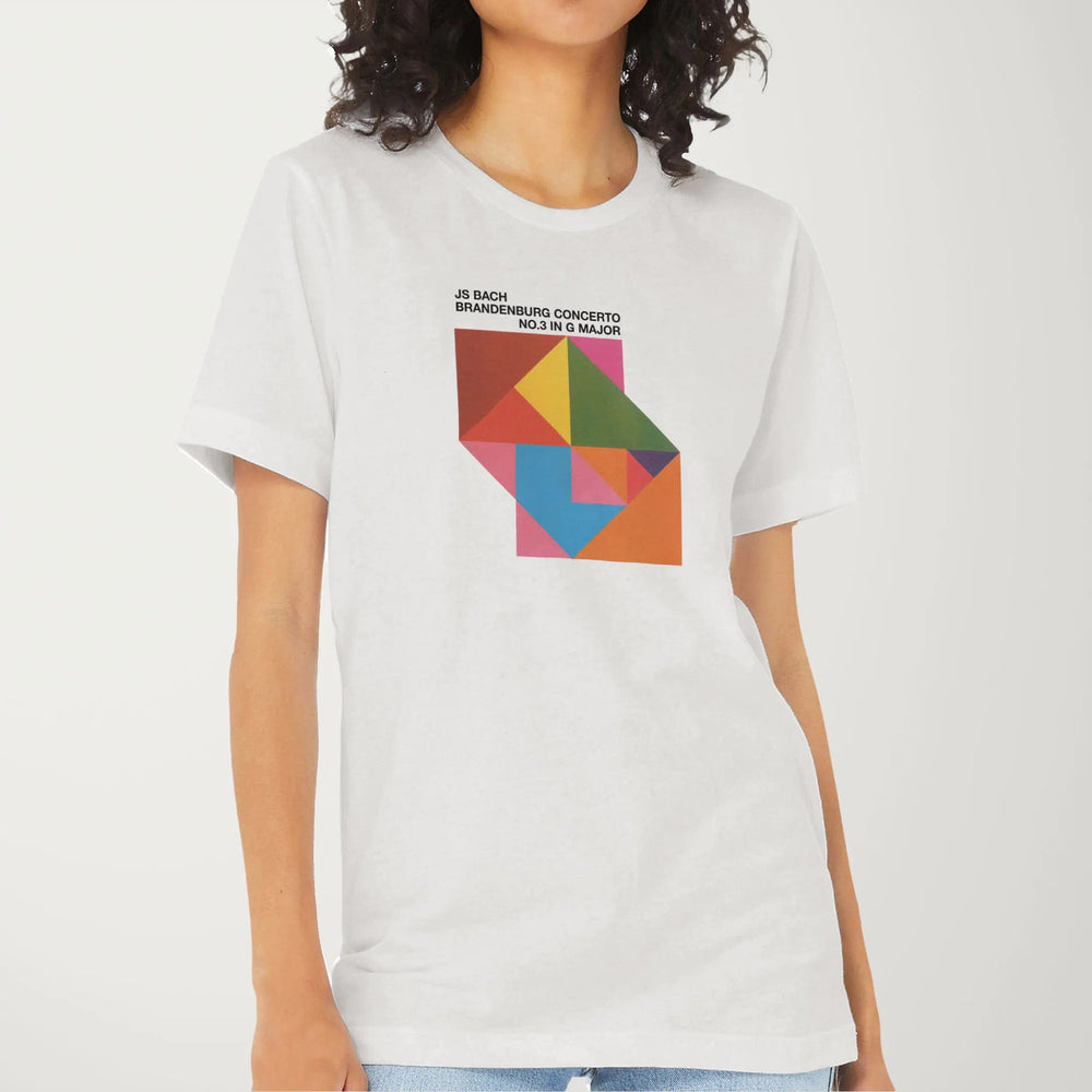 bach: brandenburg concerto no. 3 classic tee in vintage white, worn