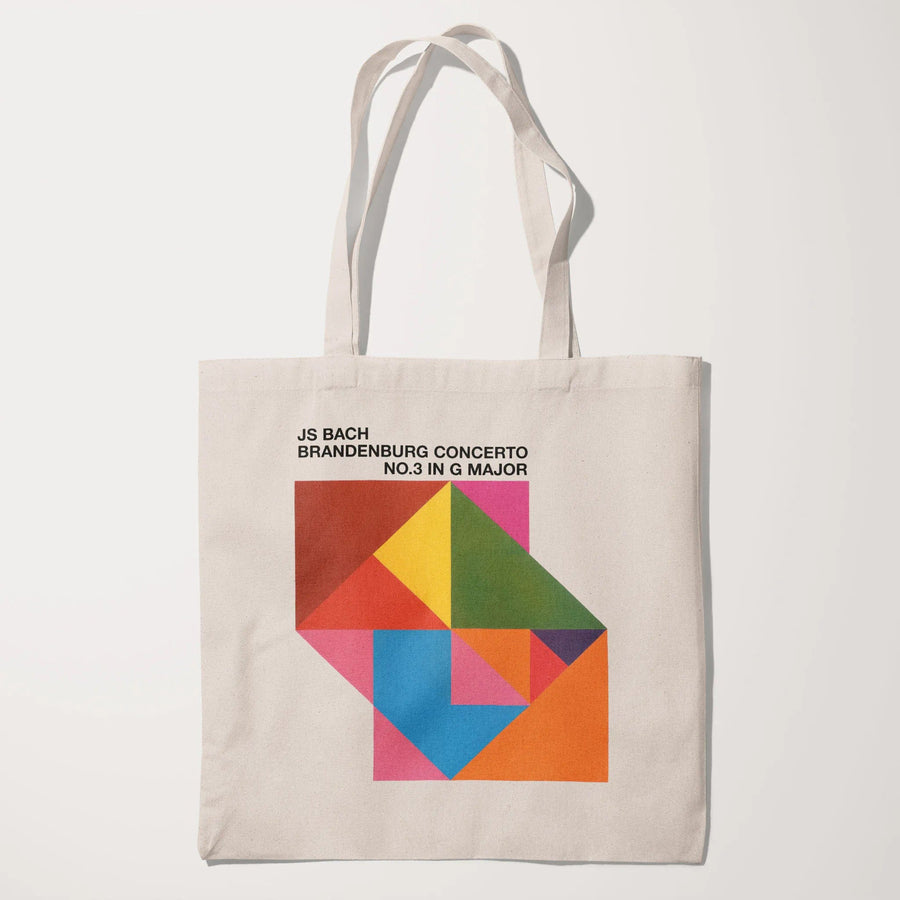 Bach: Brandenburg Concerto No. 3 Canvas Tote