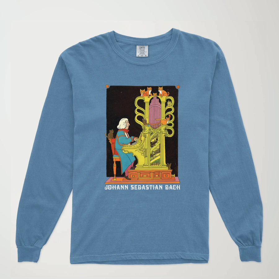 Bach: Organ Cats Vintage Long Sleeve