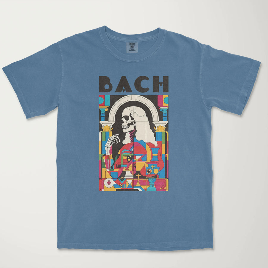 J.S. Bach: Skeleton Vintage Heavyweight Tee