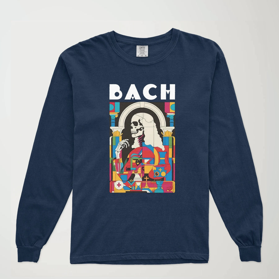 J.S. Bach: Skeleton Vintage Long Sleeve