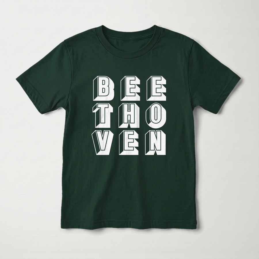 Beethoven: Block Letters Kids Classic Tee