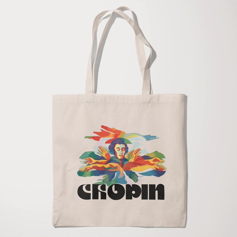Chopin: Illustrated Canvas Tote