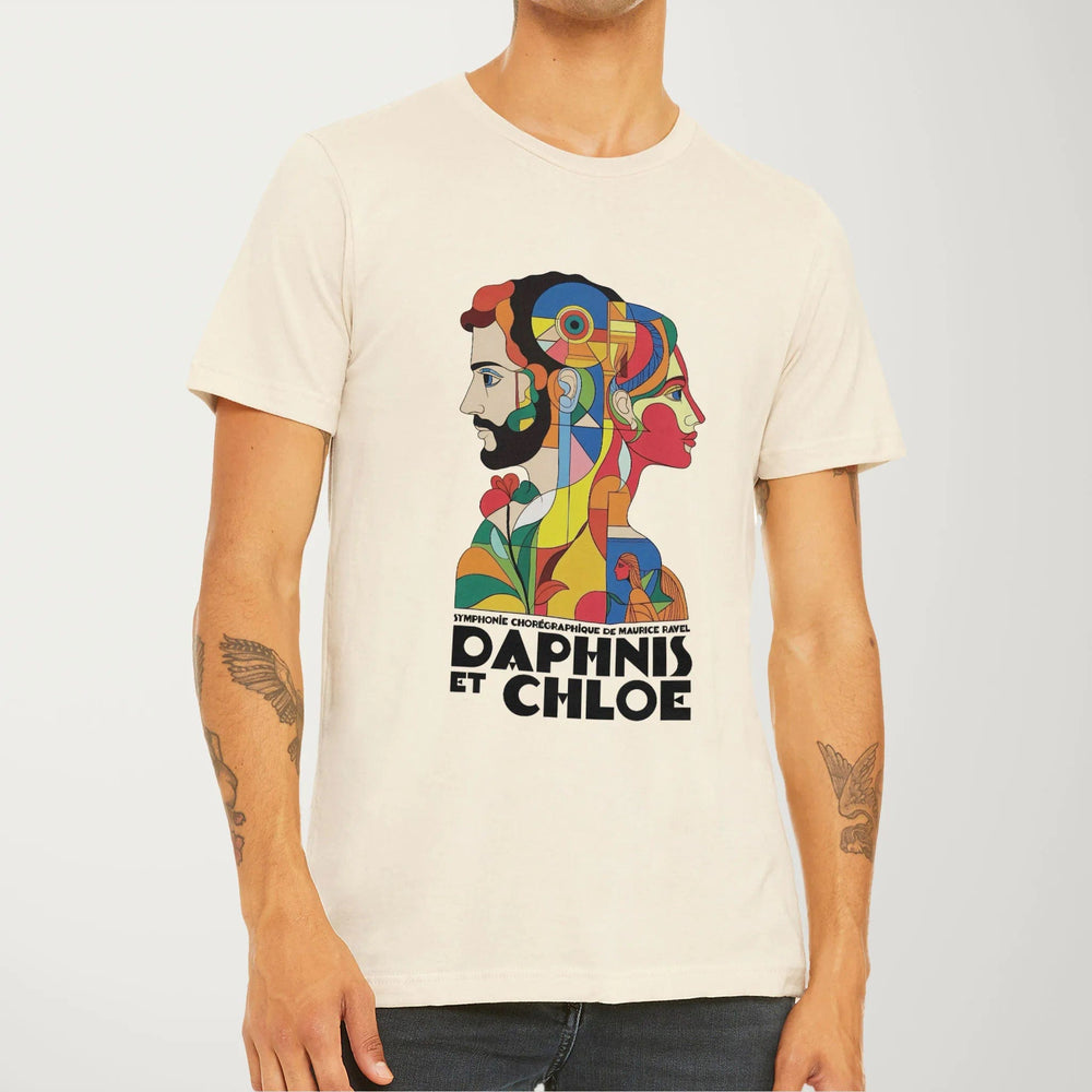 ravel: daphnis et chloé classic tee in natural, worn