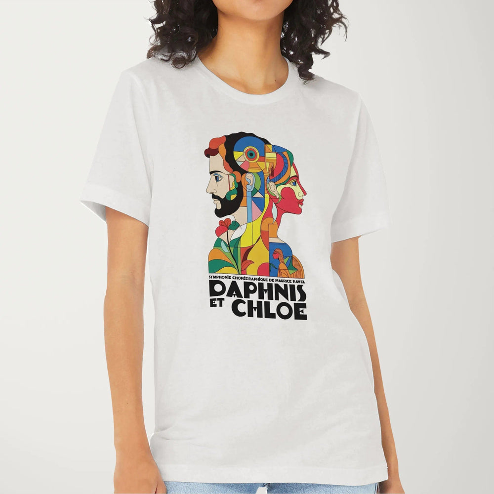 ravel: daphnis et chloé classic tee in vintage white, worn