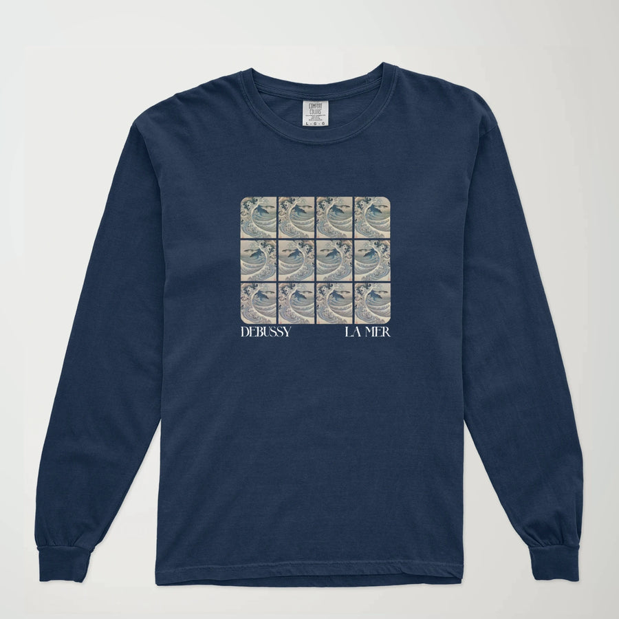 Claude Debussy: La Mer Vintage Long Sleeve