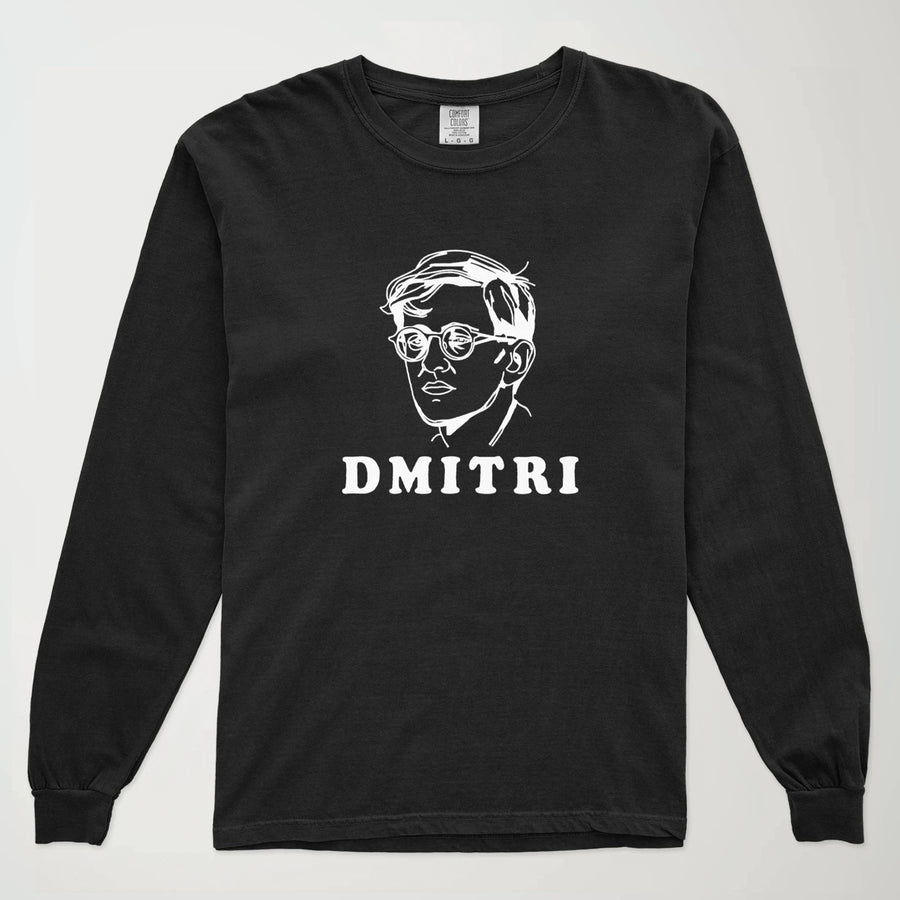 Dmitri Shostakovich: Letraset Vintage Long Sleeve
