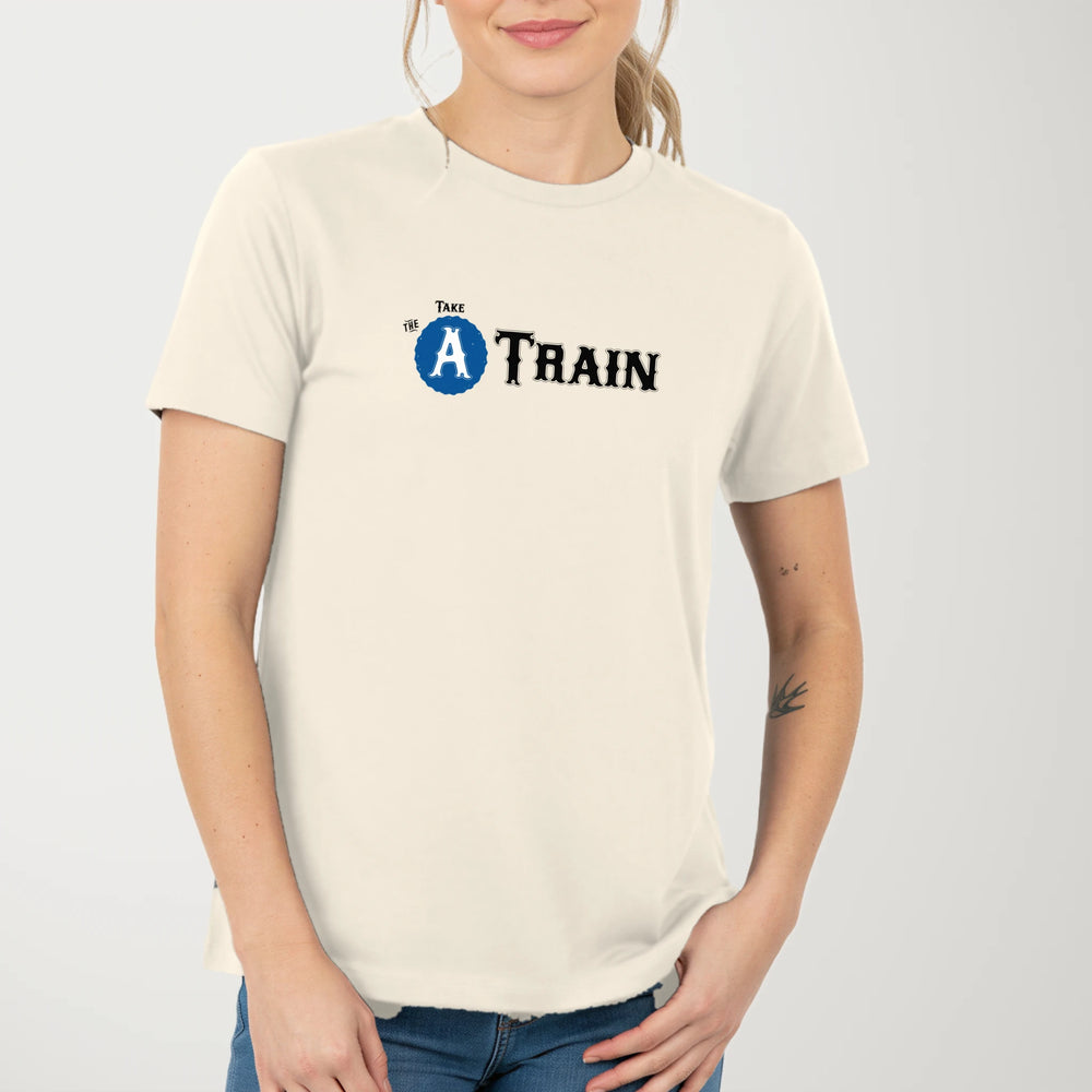 Duke Ellington: Take the A Train Classic Tee in Natural, model