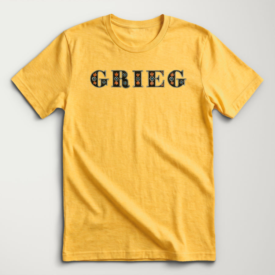 Edvard Grieg: Wordmark Classic Tee
