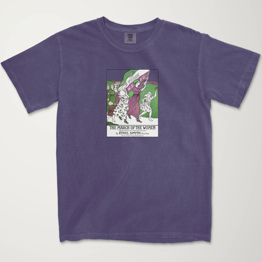 Ethel Smyth: March of the Women Vintage Heavyweight Tee