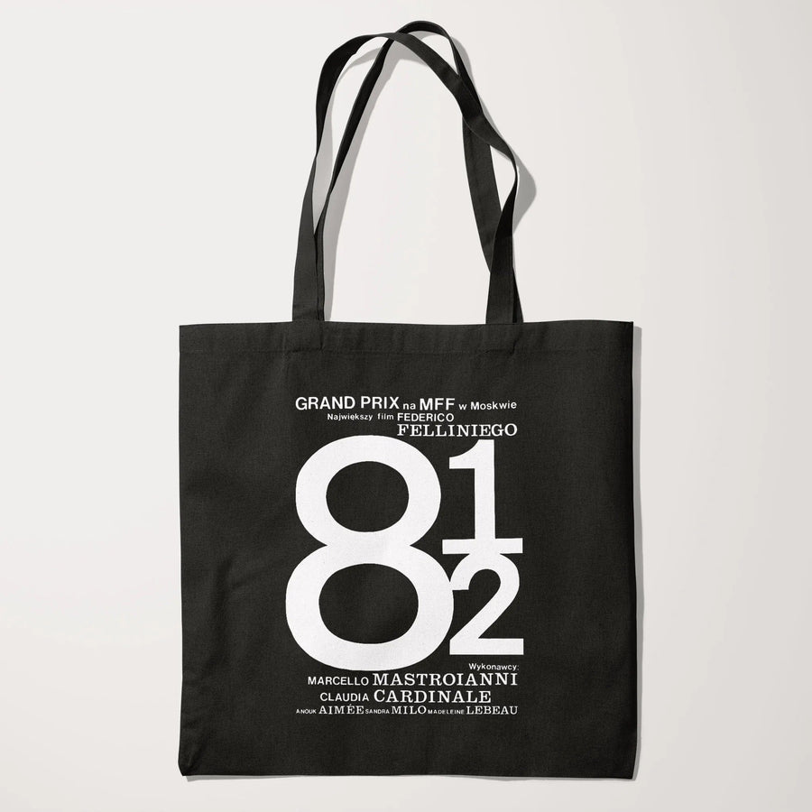Fellini: "8 1/2" Moscow Film Fest Canvas Tote