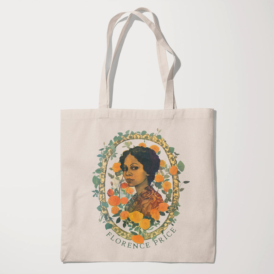 Florence Price: Portrait Canvas Tote