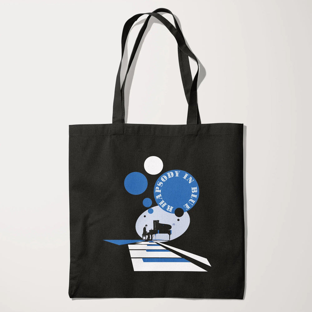 gershwin: rhapsody in blue canvas tote