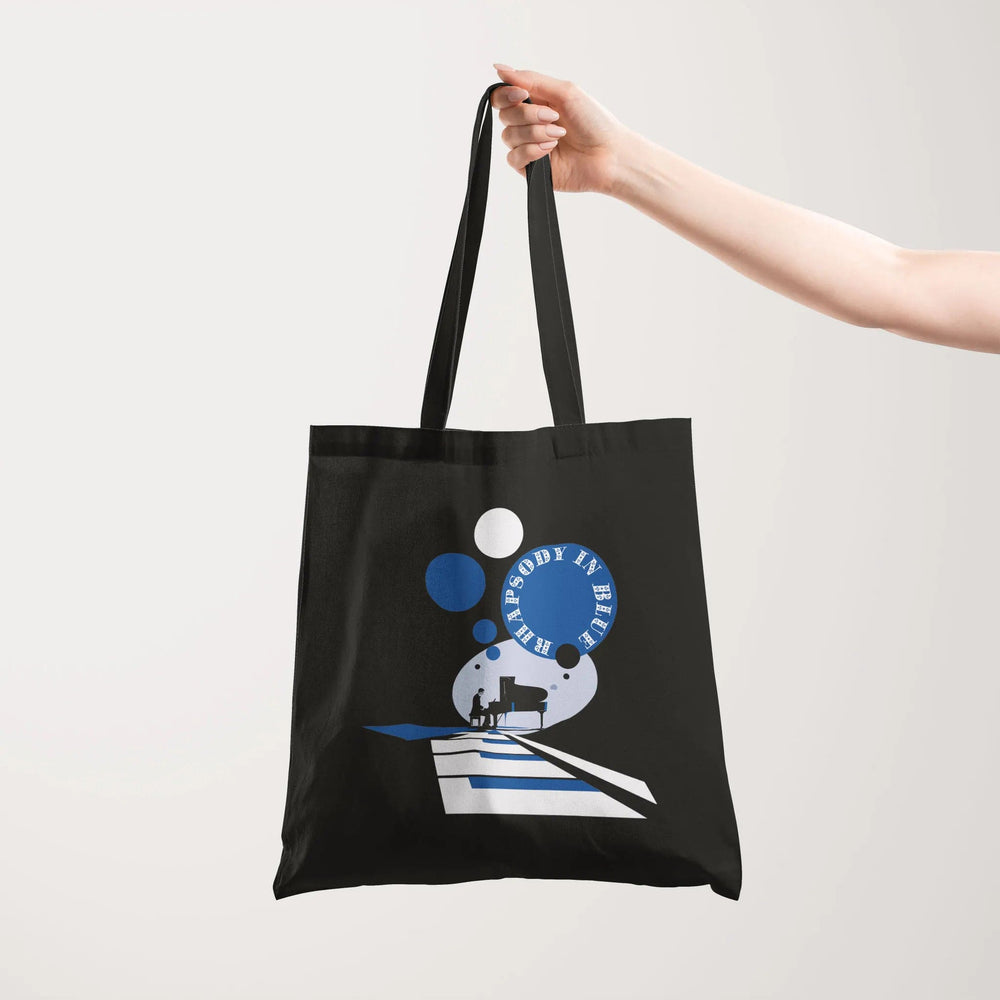 gershwin: rhapsody in blue canvas tote