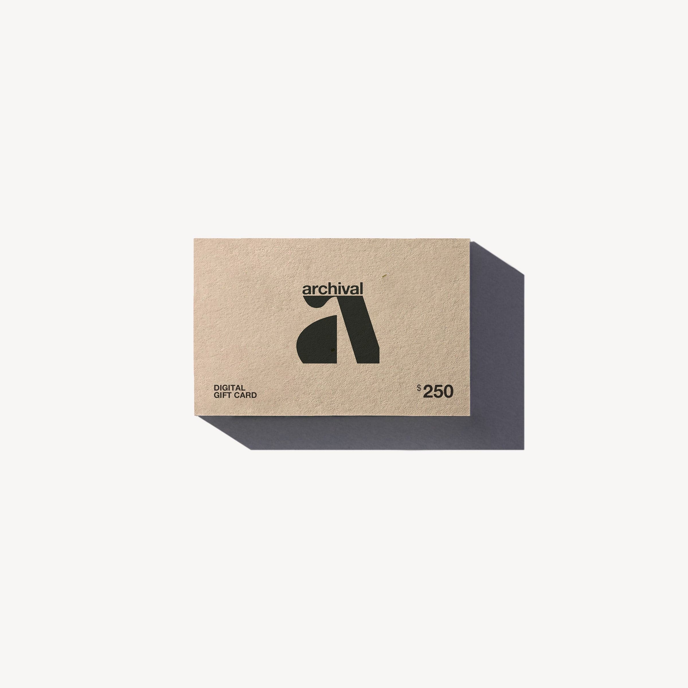 Archival Apparel Gift Card