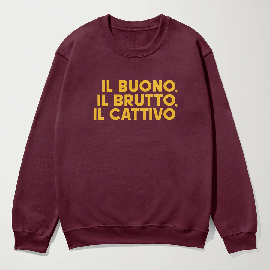 The Good, the Bad & the Ugly: Italiano Classic Crewneck