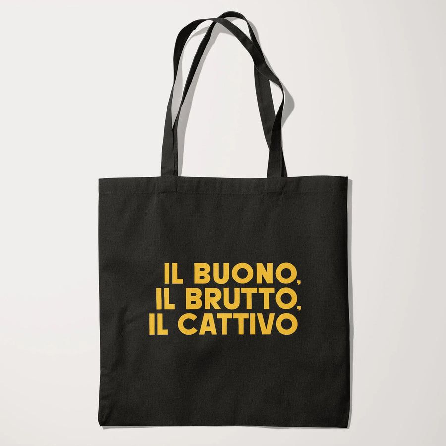 The Good, the Bad & the Ugly: Italiano Canvas Tote