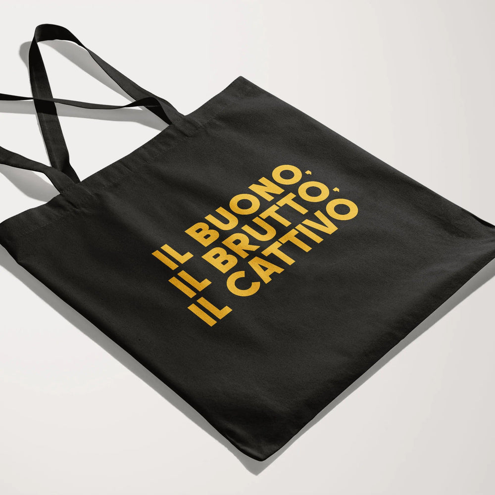 the good, the bad & the ugly: italiano canvas tote