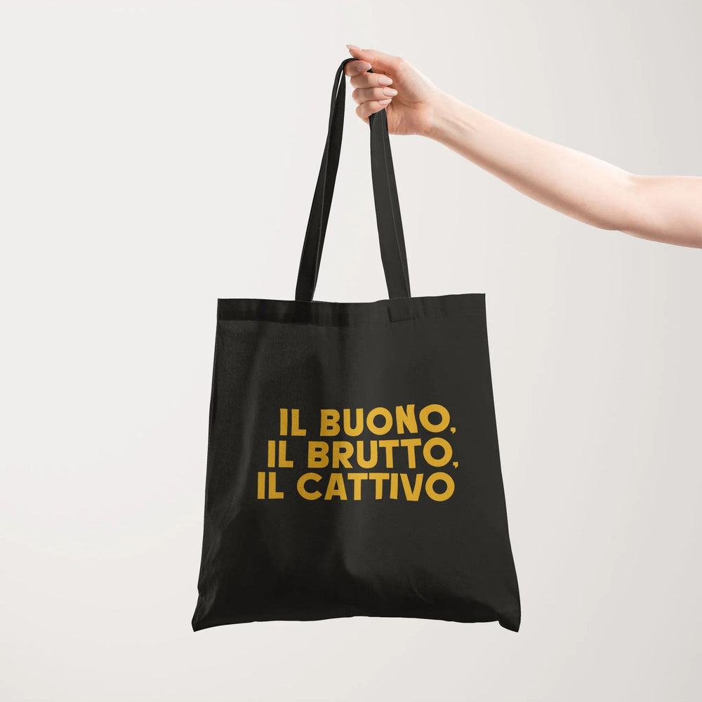 the good, the bad & the ugly: italiano canvas tote