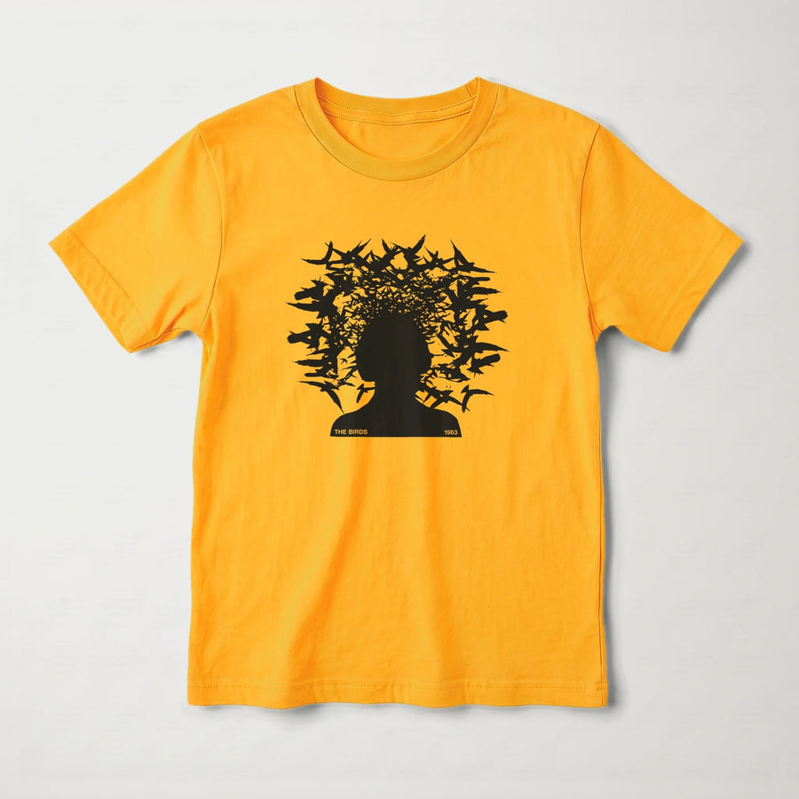 Hitchcock: The Birds 1963 Kids Classic Tee