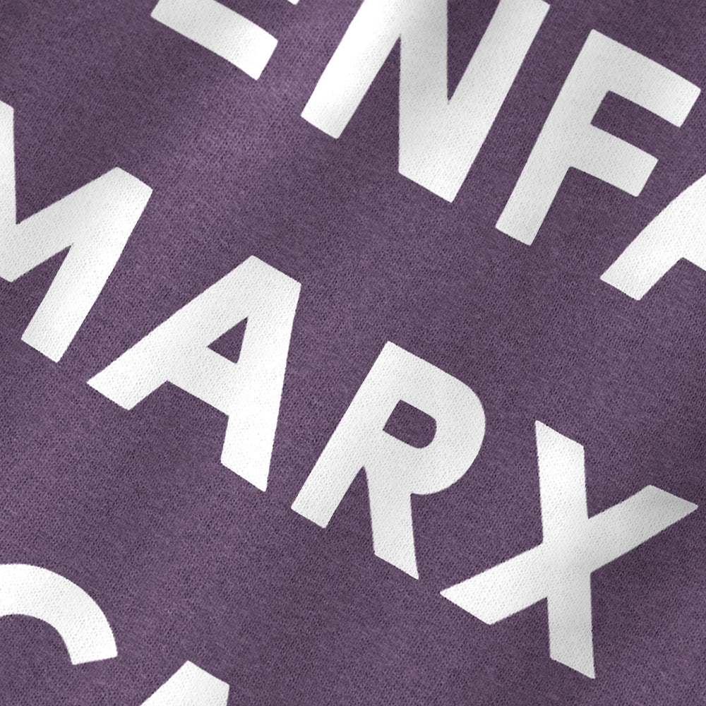 Godard: Les Enfants Classic Tee in Heather Team Purple, close-up