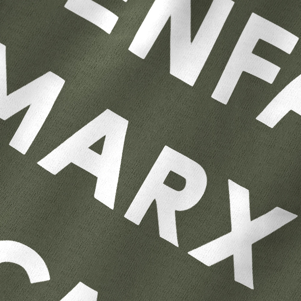 Godard: Les Enfants Classic Tee in Military Green, close-up