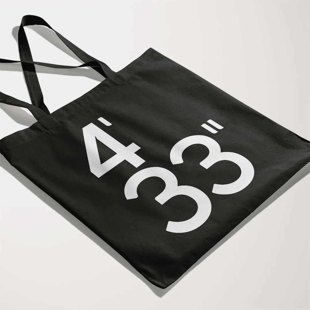 John Cage: 4'33" Tote