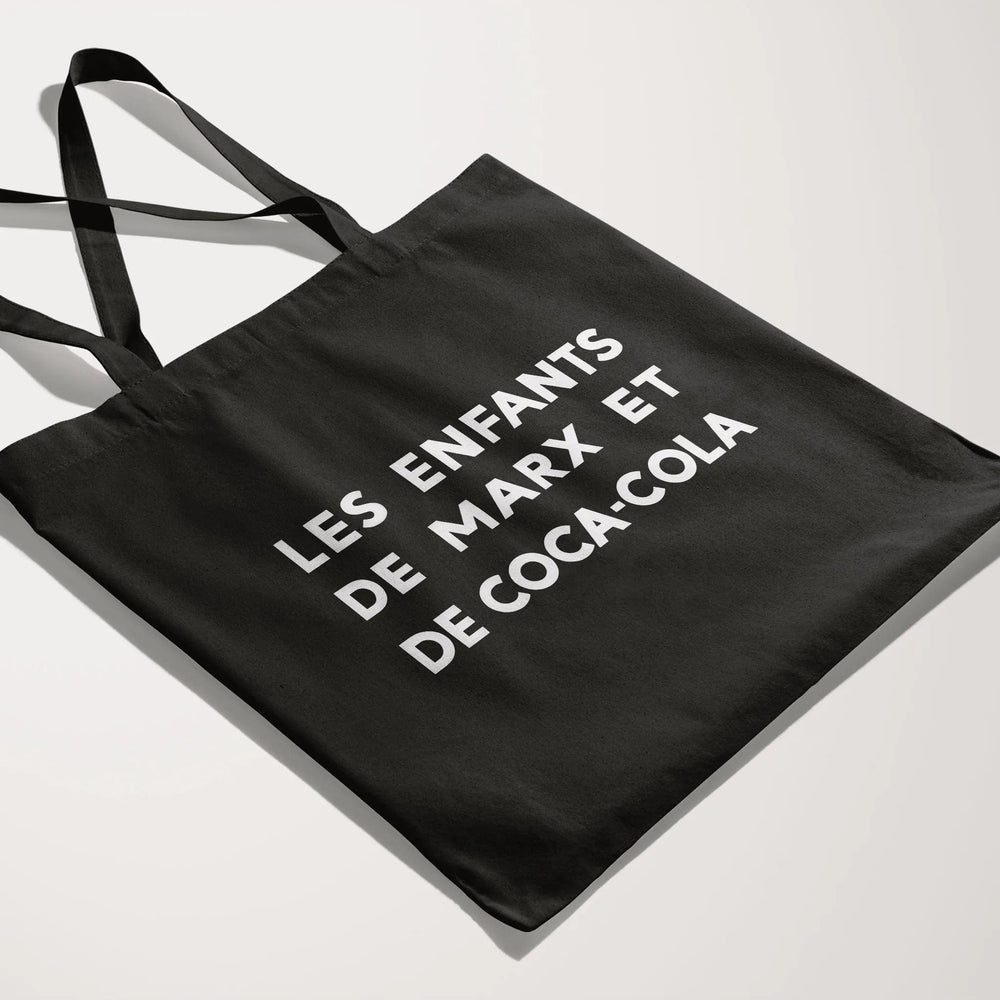 jean-luc godard: les enfants canvas tote