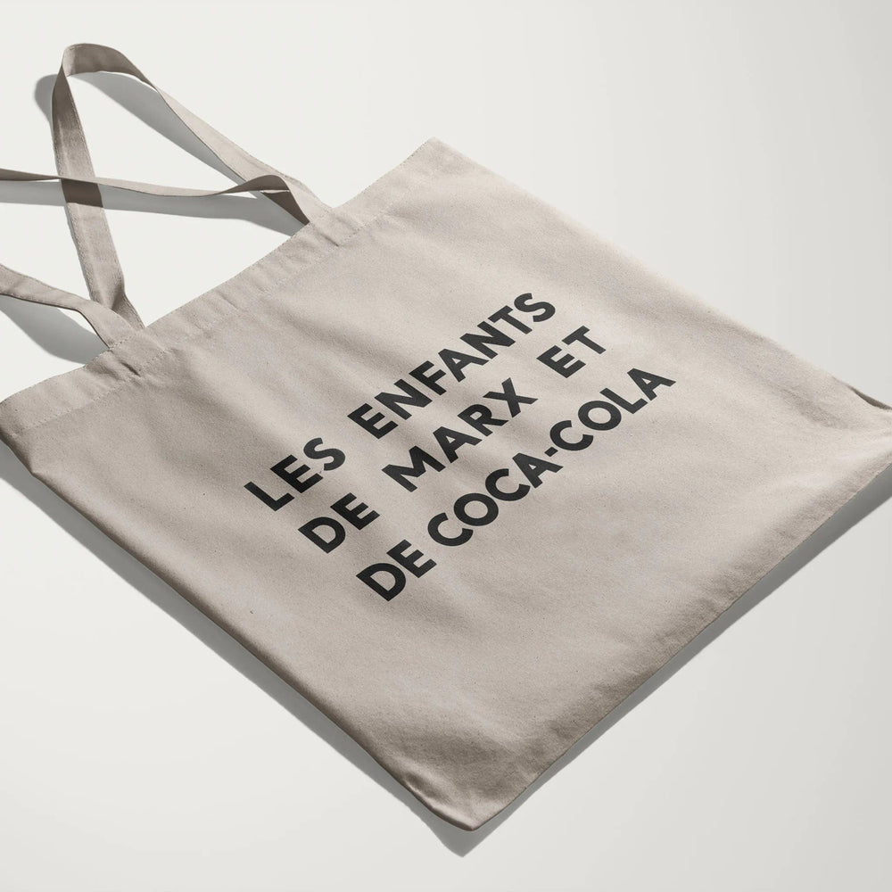 jean-luc godard: les enfants canvas tote
