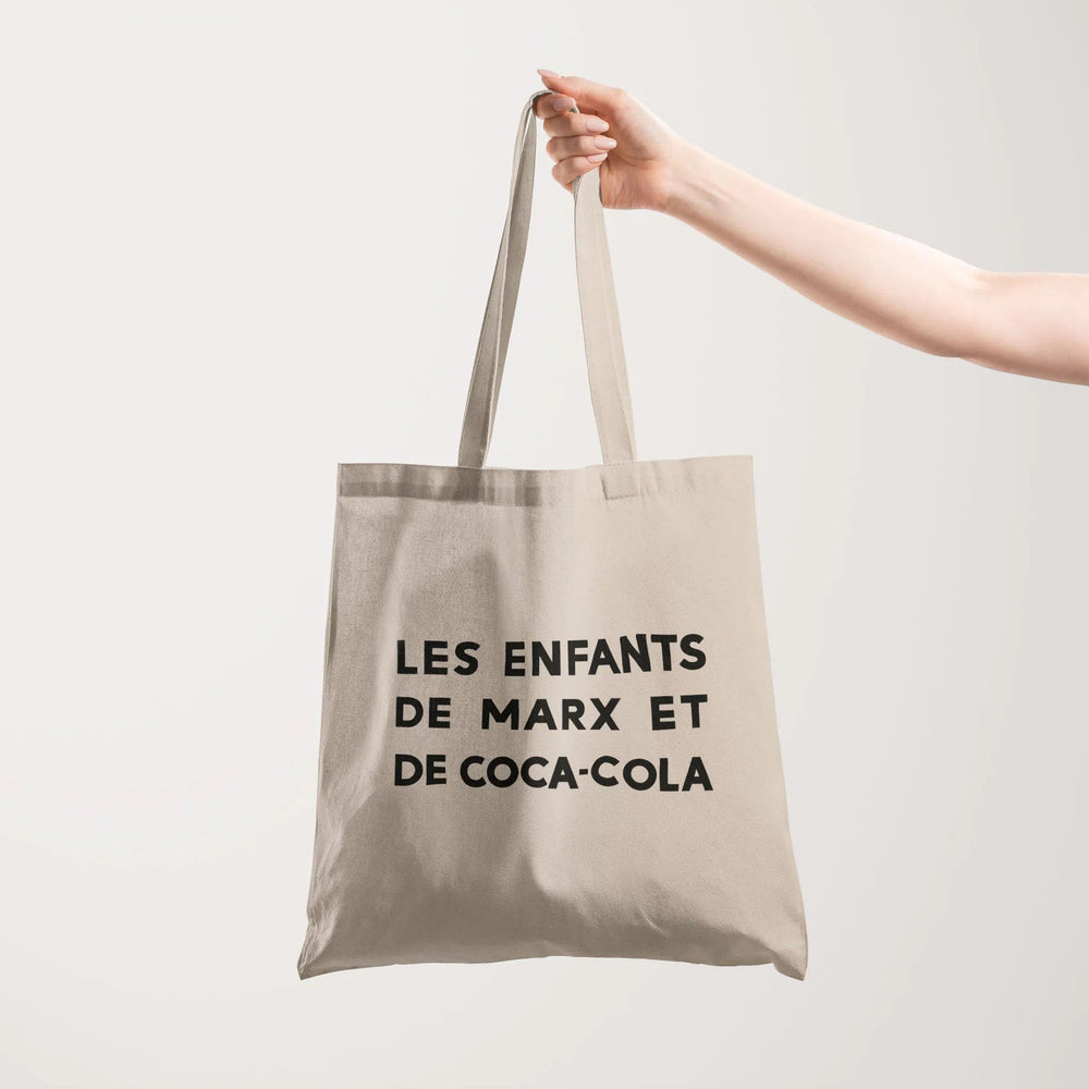 jean-luc godard: les enfants canvas tote