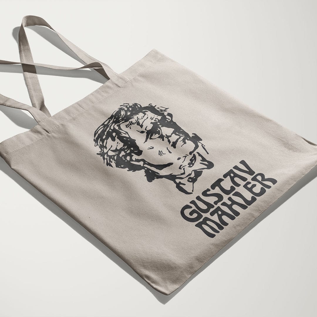 Mahler: Bernstein Cotton Canvas Tote Bag