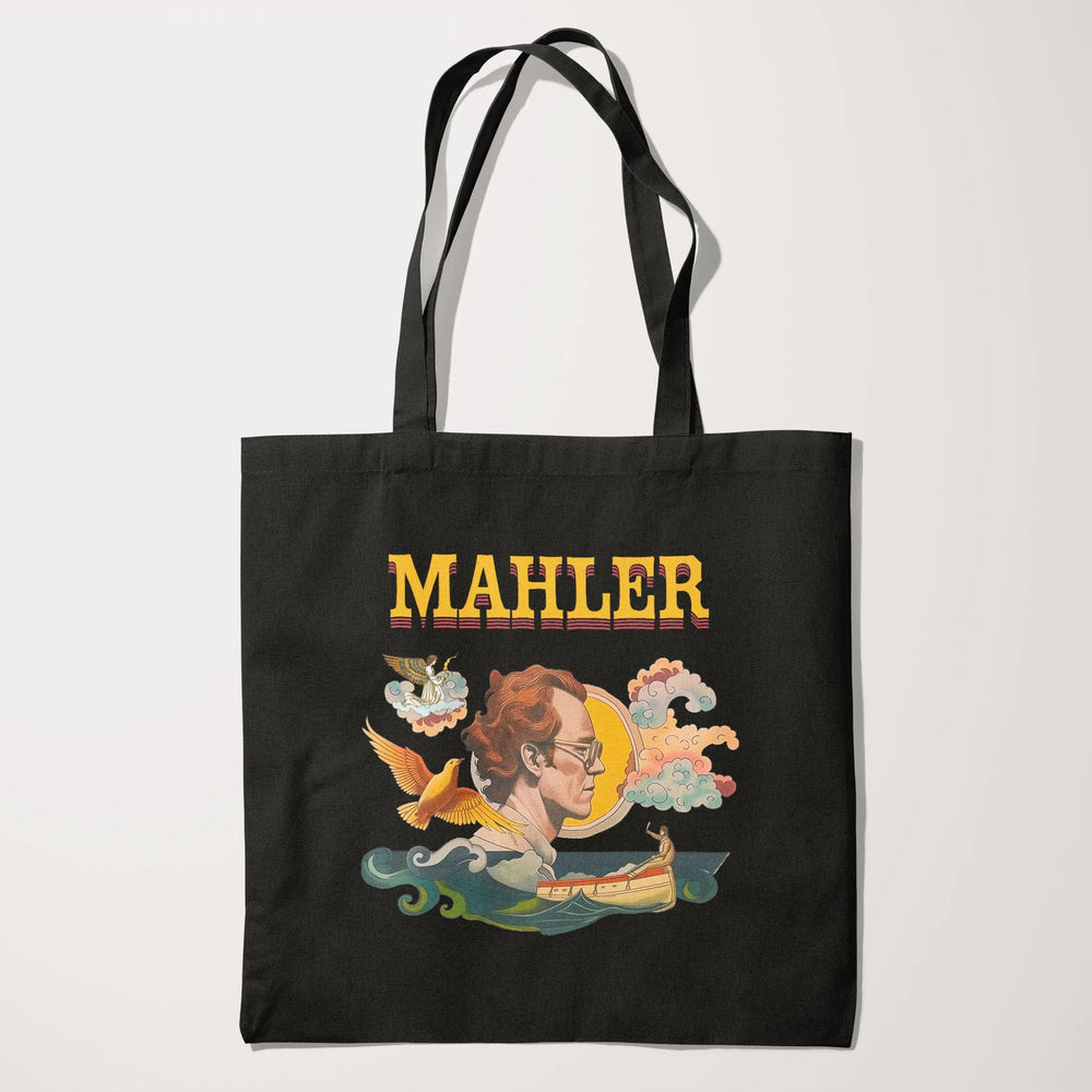 mahler: illustrated canvas tote