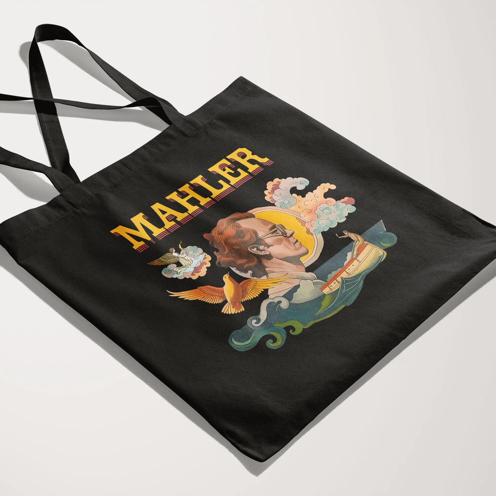 mahler: illustrated canvas tote
