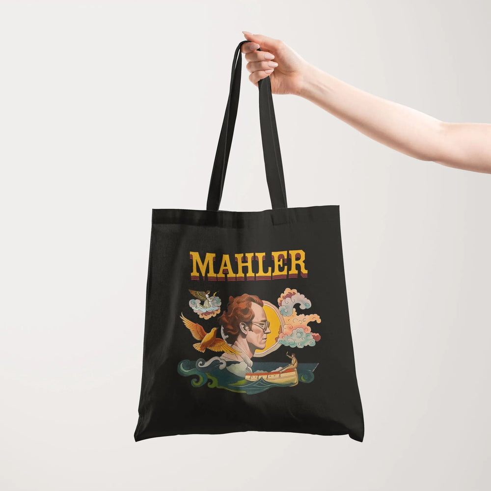 mahler: illustrated canvas tote