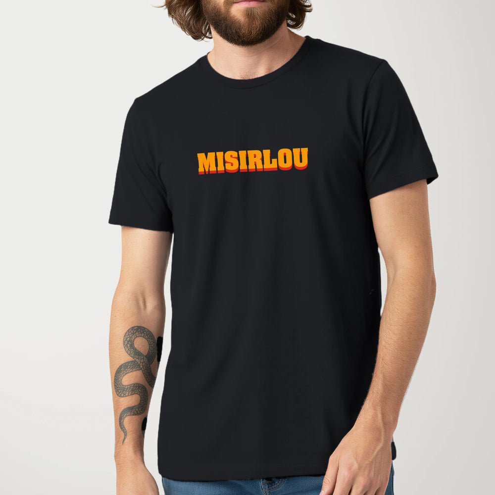 Misirlou Classic Tee in Vintage Black, model
